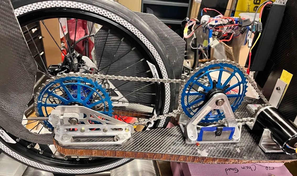 The FCP's original chain drivetrain