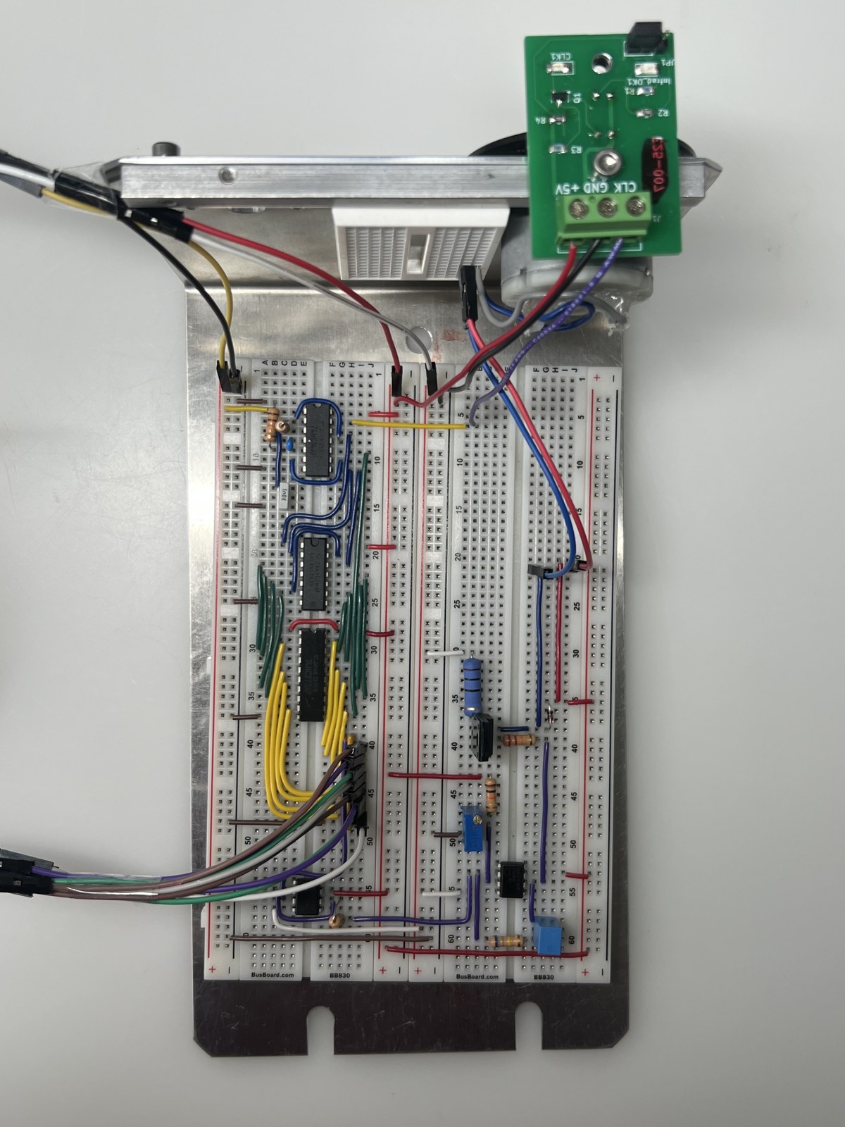The completed circuit